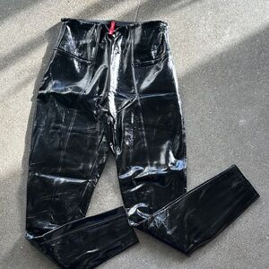 SPANX Black High-Shine Leggings